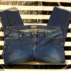 Torrid crop jeans